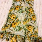 Pretty Little Thing Floral Halter Dress with Ruffle Hem Photo 1