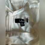 Lulus  Angelic Aesthetic Ivory Satin Bow Back Sleeveless
Jumpsuit Photo 5