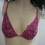 Victoria's Secret very sexy push-up without padding in pink and black size 34C. Photo 1