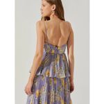 ASTR THE LABEL Zaida Dress Lilac Yellow size Large Photo 3