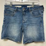 Pilcro and the Letterpress  Anthropologie Denim Roll‎ Up Stet Jean Shorts Size 27 Photo 0