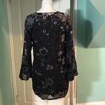 Staring At Stars  Velvet Floral Dress szM Photo 2