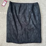 Vince Camuto  Elegant Black Lace Skirt Photo 3