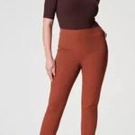 Spanx  women’s size medium bronze glow on-the-go ankle slim straight pants new Photo 0