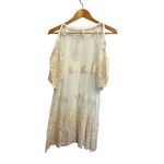Raga NEW  Womens Sheer Mini T-Shirt Dress Coverup Size Medium Photo 3