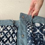 Anthropologie Blank NYC Floral Jacket Blue Photo 8