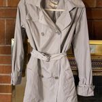 Michael Kors Grey Trench Coat Photo 0