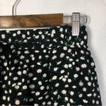 ZARA  Black Daisy Floral Mini Skort M Photo 29