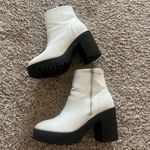 Forever 21 White Heeled Boots Photo 0