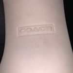 Coach Rubber Jelly Cream Scarlett Clog Mules Block Heel Sandals Signature Logo 9 Photo 1