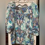 Cato 🦋🦋🦋BOGOHO 🦋🦋🦋Paisley/Floral Print Top Photo 6
