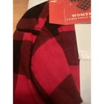 Wondershop Women's Plaid Flannel 2 Piece Pajama Pant Set Pants & Top Red Black Size 3X Photo 6