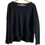 Anthropologie crew neck waffle knit top Photo 0