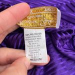 Vintage Kristine Tyler Women’s M Sleep Tank Top Purple Flower Comfort Retro‎ Size M Photo 6