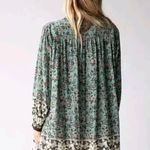 Natural Life  Dara V Neck Tassel Long Sleeve Tunic Dress XS Photo 1