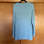 Little Sleepies Bamboo Long Sleeve Pajama Top Blue Size Large Photo 5