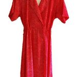 Vintage 50’s Breli Red & White Dress Size 10 Photo 0