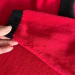 Vintage Timber Lea Womens Sweater Cardigan Collared Button Down Dog Theme Red 2X Photo 12