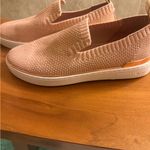 Michael Kors  Rose Gold Sparkling Blush Knit Slip-On Shoes Photo 1