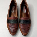 American Vintage Vintage 80s Leather Mobility Sport Loafers Women's Size 9 Photo 5