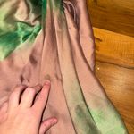 Bailey44 skirt midi size XS green and gold flowy, airy vacation! Photo 3