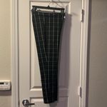 Elle  Black White Ankle Elastic Waist Pants Size Medium GUC #7594 Photo 6