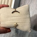 Stella & Dot  celestial star crescent moon open gold bracelet Photo 4