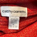 Cathy Daniels Vintage  Metallic Sweater Photo 5
