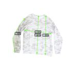 Athleta  Pure Luxe Printed Crewneck Pullover Sweatshirt Camo Print size M Photo 6