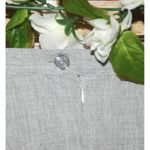 Alfred Dunner Gray  Career Skirt Ladies Size 10 Light Gray Straight Midi Office Photo 4