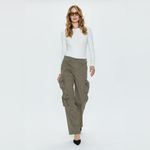 Pistola ‎ Bobbie Utility Cargo Pants Pockets Dark Olive Camo Green Size 30 New Photo 15