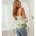 Isabelle's Cabinet Alice Sage Floral Knit Set  Photo 6