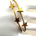 Gold tone Star Cuff Bracelet Photo 5