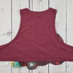 Valija Gitana Cropped Tank Top Standard Size Sleeveless Embroidered Floral Photo 7