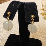 Boutique Gold Coin Multi Layer Necklace and Earrings Set Photo 7