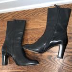 Cole Haan  Black Leather Short Boots size 6.5 Photo 4