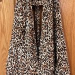 Free People  Animal‎ Instincts Printed Halter Maxi Dress in Cheetah Combo Size 12 Photo 9