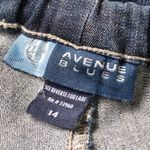 Vintage Avenue Blues Dark Blue Cargo Jeans Size 14 Photo 5