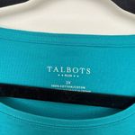 Talbots  Women’s 2X Blue 100% Cotton Longsleeve Top Photo 1