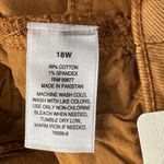 a.n.a . SZ 18W High-Rise Straight Jeans Stretch Zip-Fly Pockets Brown Sugar New Photo 7