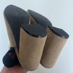 Treasure & Bond  Sling Back Block Heel Suede Mules in Light Tan Grey Women's 6.5 Photo 8