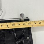 American Eagle  Women's Size 6 Black Next Level Stretch Super Hi-Rise Jean Shorts Photo 4