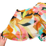 Forever 21 Floral Hawaiian Tropical Summer Chiffon Shorts  Size Medium Photo 1