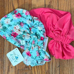 Hats with Heart Zoey Scarf Sky Blossom Floral Pink Hair Wrap Chemo NWT Photo 0