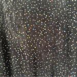 Vintage Scott McClintock Colorful Glitter Maxi Dress party spaghetti strap black Size 10 Photo 4