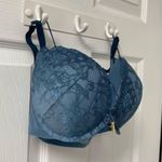 La Senza Sexy Push Up Bra 34D/32DD Blue Ombré Lace convertible racer back Photo 2