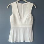 A.L.C. Leigh Pintucked Peplum Top Photo 6