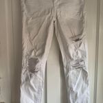 American Eagle Outfitters White Skinny Jeans Size 4 Photo 0