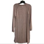 Stars Above STARS ABOVE, Size Medium, Lavender/Beige Long Sleeve striped dress Photo 3