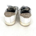 P448  John Sneakers Silver Leopard Womens EU Size 37 Photo 1